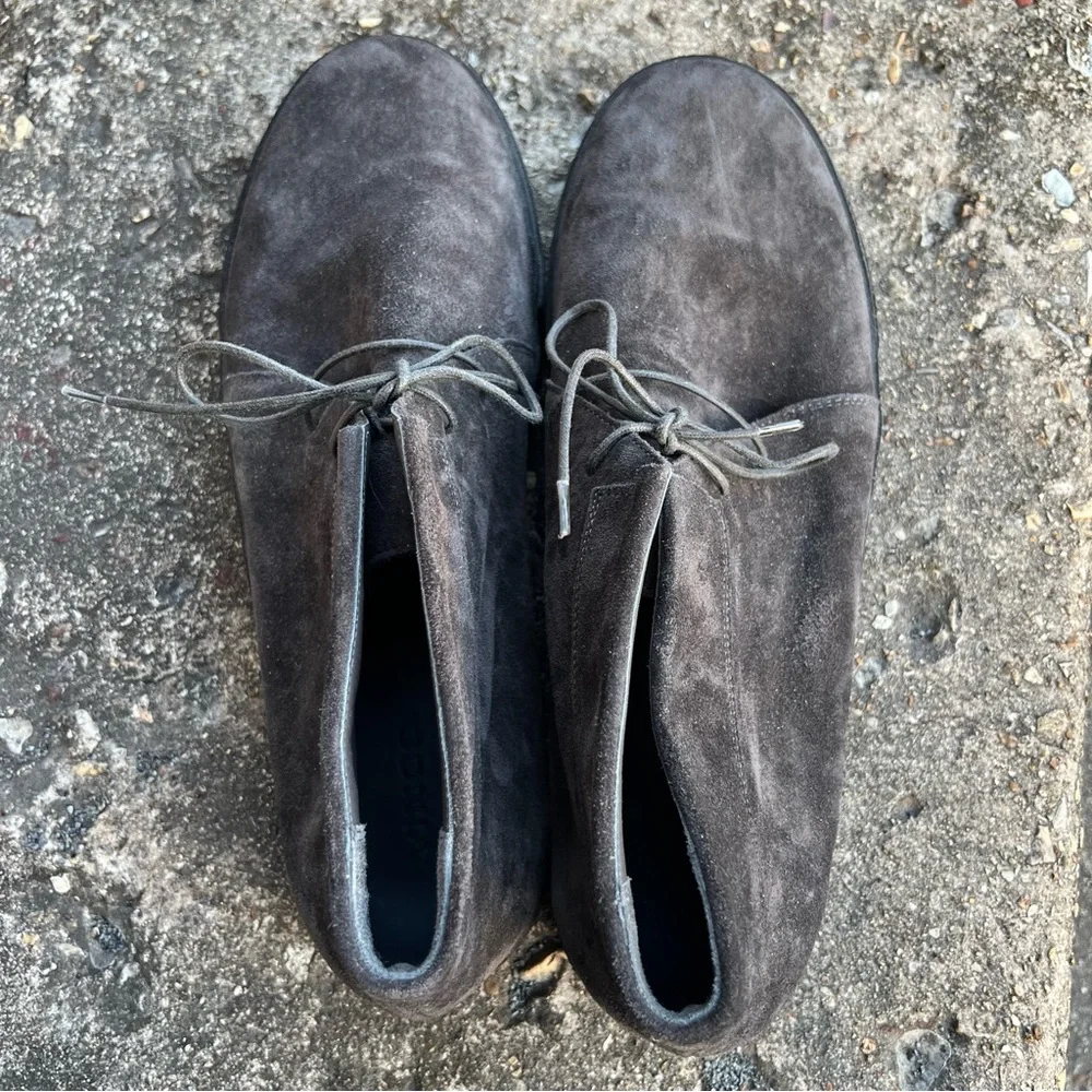 Vince Suede Boots Laces